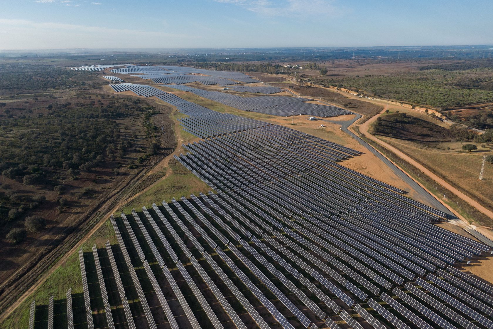Solar Park in Los Machos October 2024