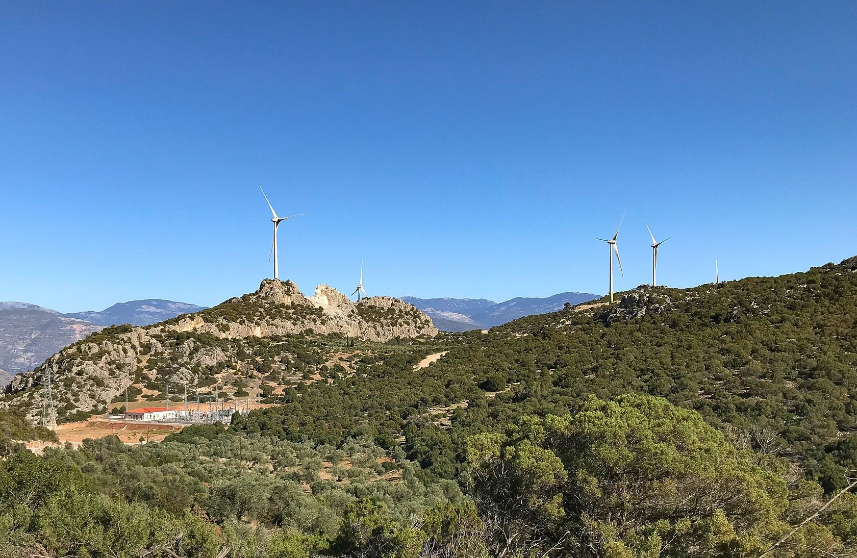 Windpark Griechenland Desfina