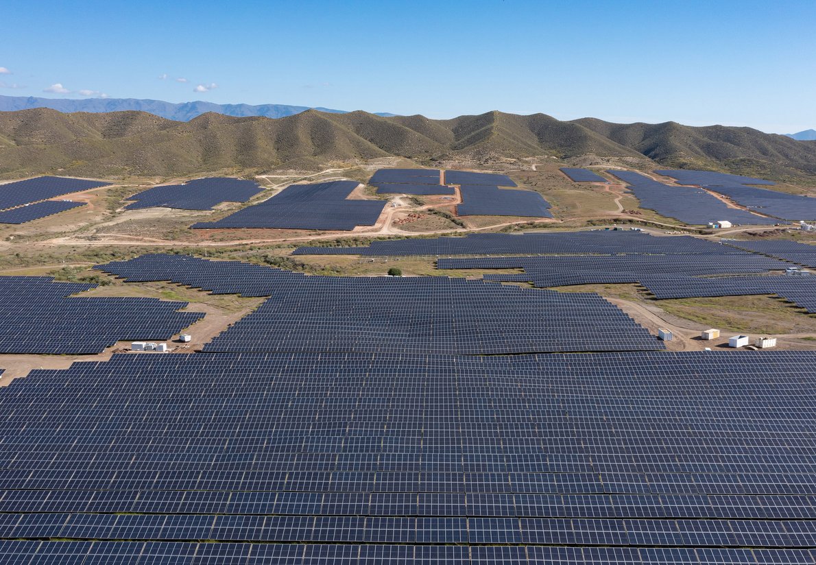 Solar Park in La Cabrita Spain